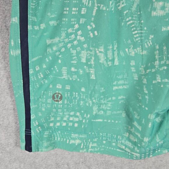 Lululemon Shorts Pace Breaker 7" Light Mint Green Medium Lined active running - Picture 5 of 9